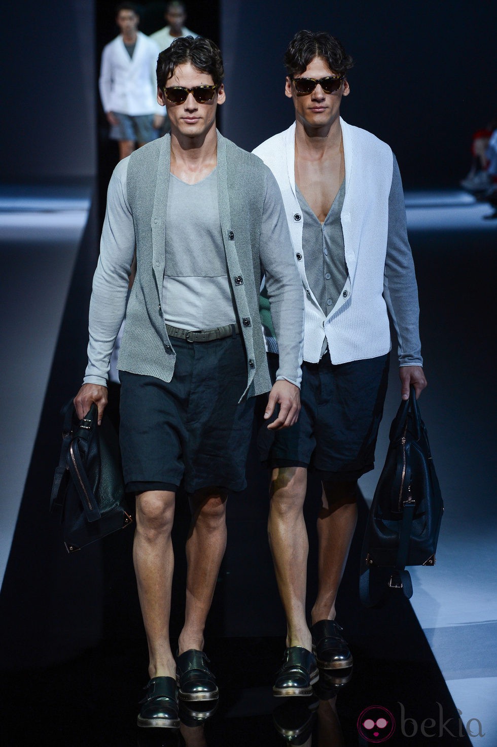 Emporio Armani apuesta por los complementos en la Semana de la Moda masculina de Milán