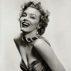 La actriz Marilyn Monroe en 1955