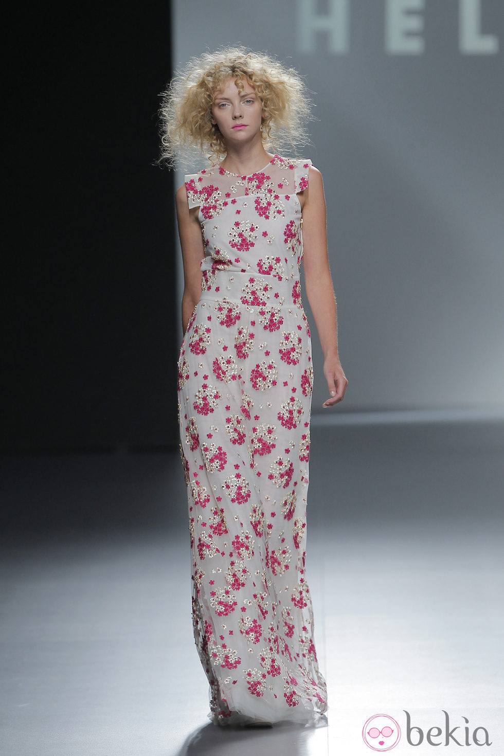 Vestido de gasa de Teresa Helbig, colección primavera/verano 2013