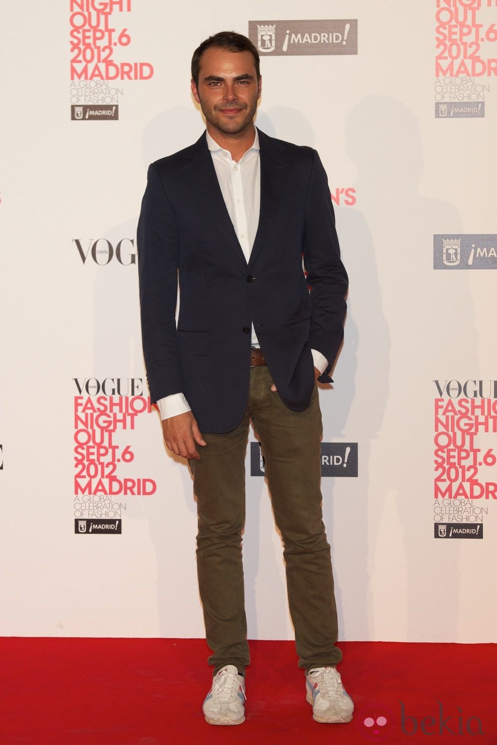 Ion Fiz en la Vogue Fashion's Night Out 2012 en Madrid