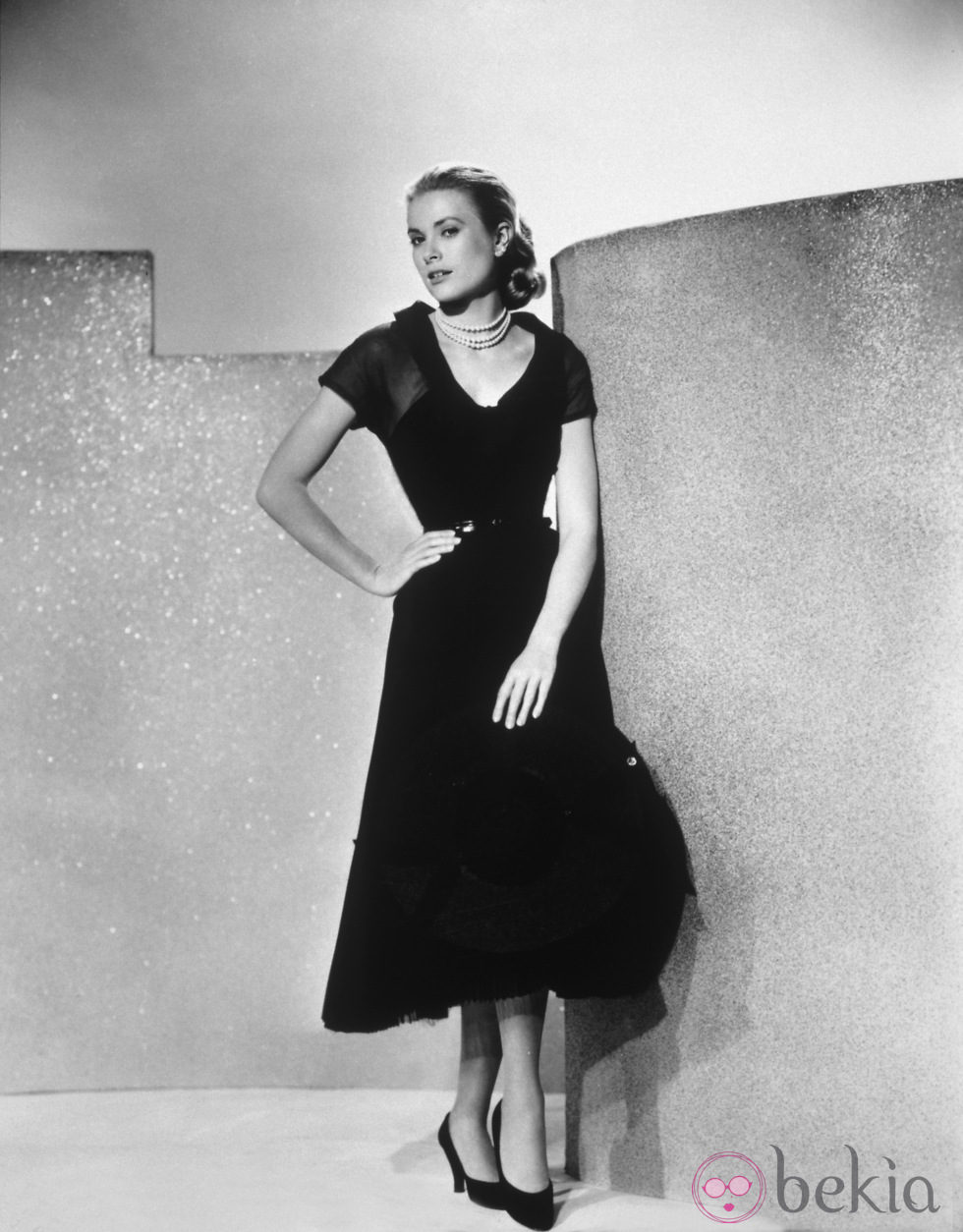 Grace Kelly con uno de los vestidos de 'La ventana indiscreta'