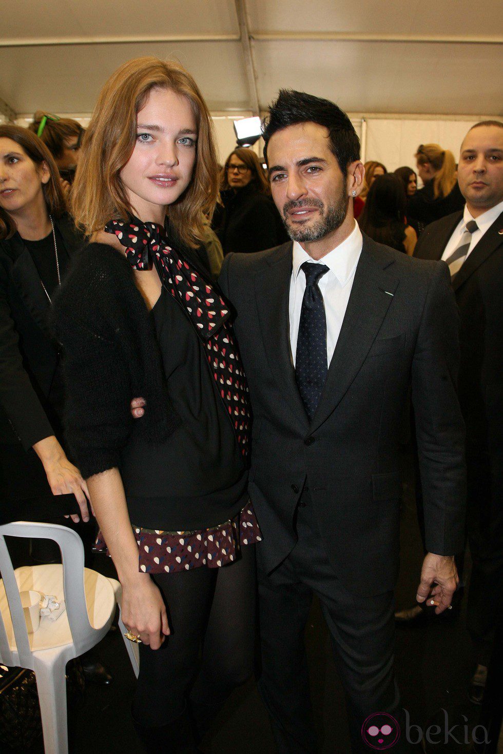 Marc Jacobs y Natalia Vodianova