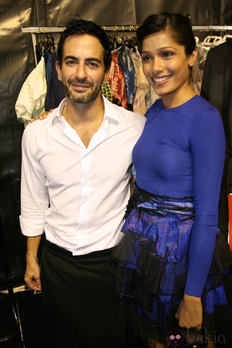 Marc Jacobs y Freida Pinto