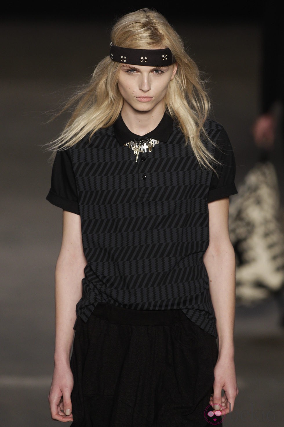 Andrej Pejic desfila para Auslander en Fashion Rio 2011