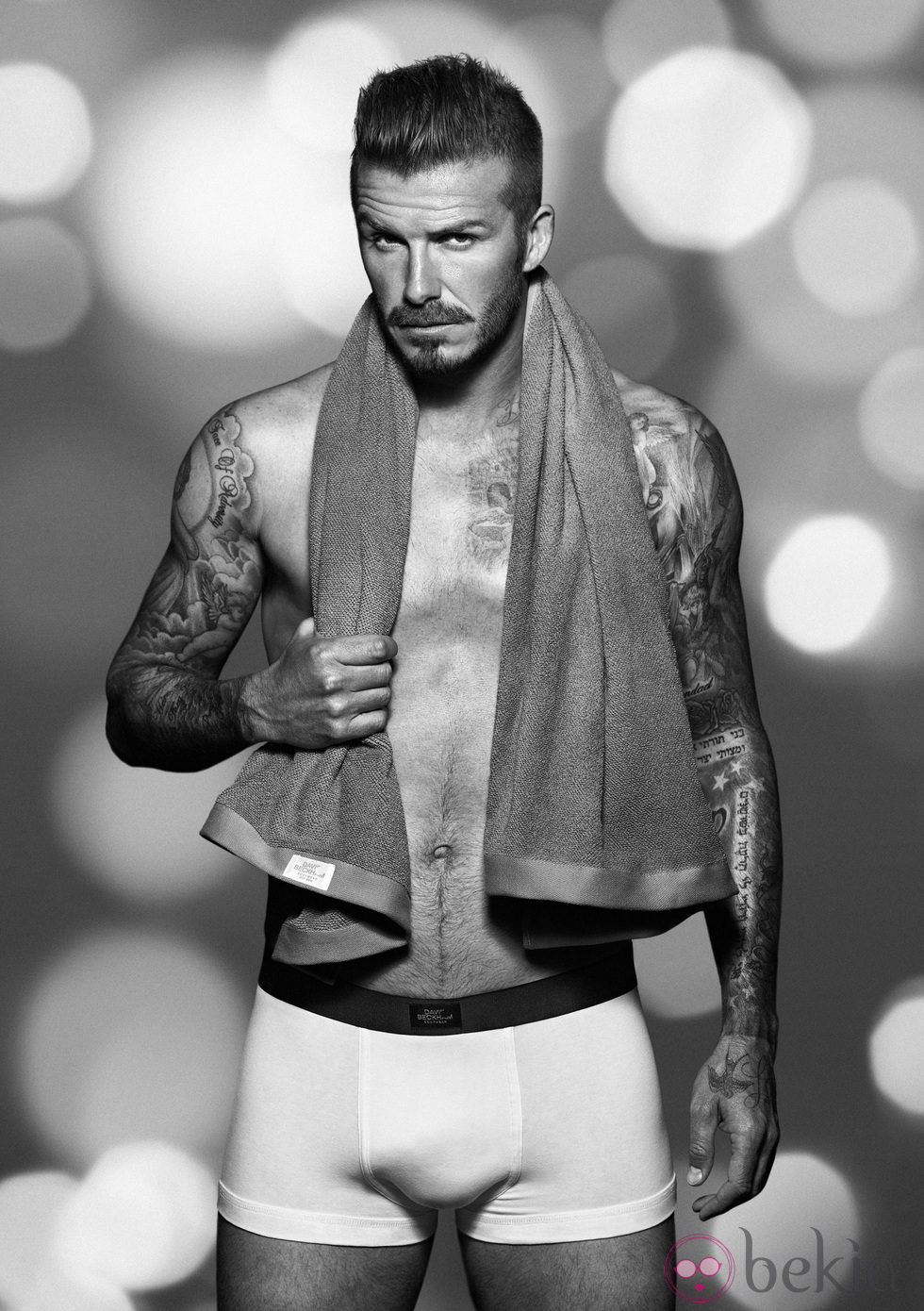 David Beckham en ropa interior para H&M Navidad 2012