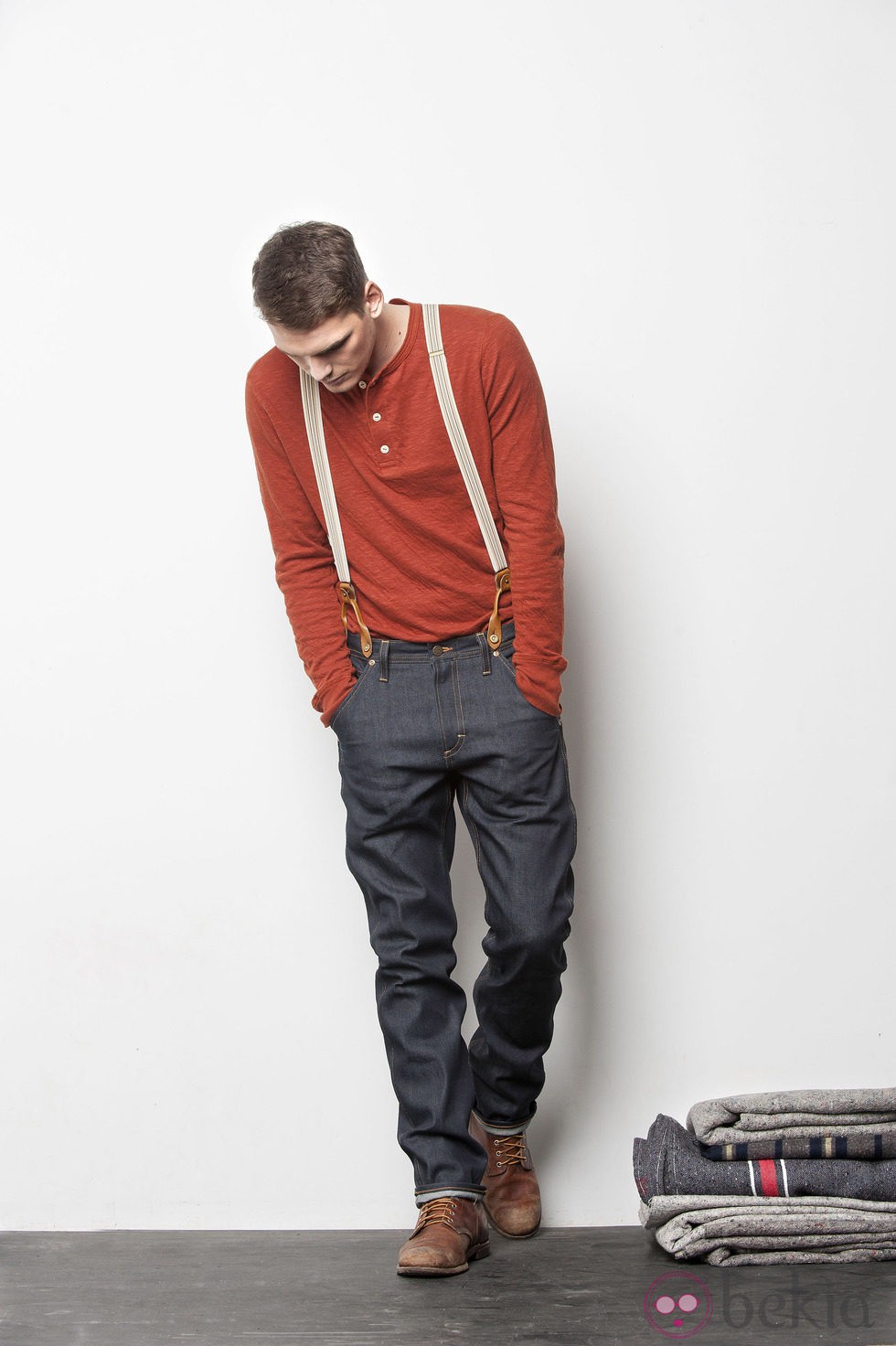 Lee añade los tirantes a su colección otoño/invierno 2012/2013 para hombre