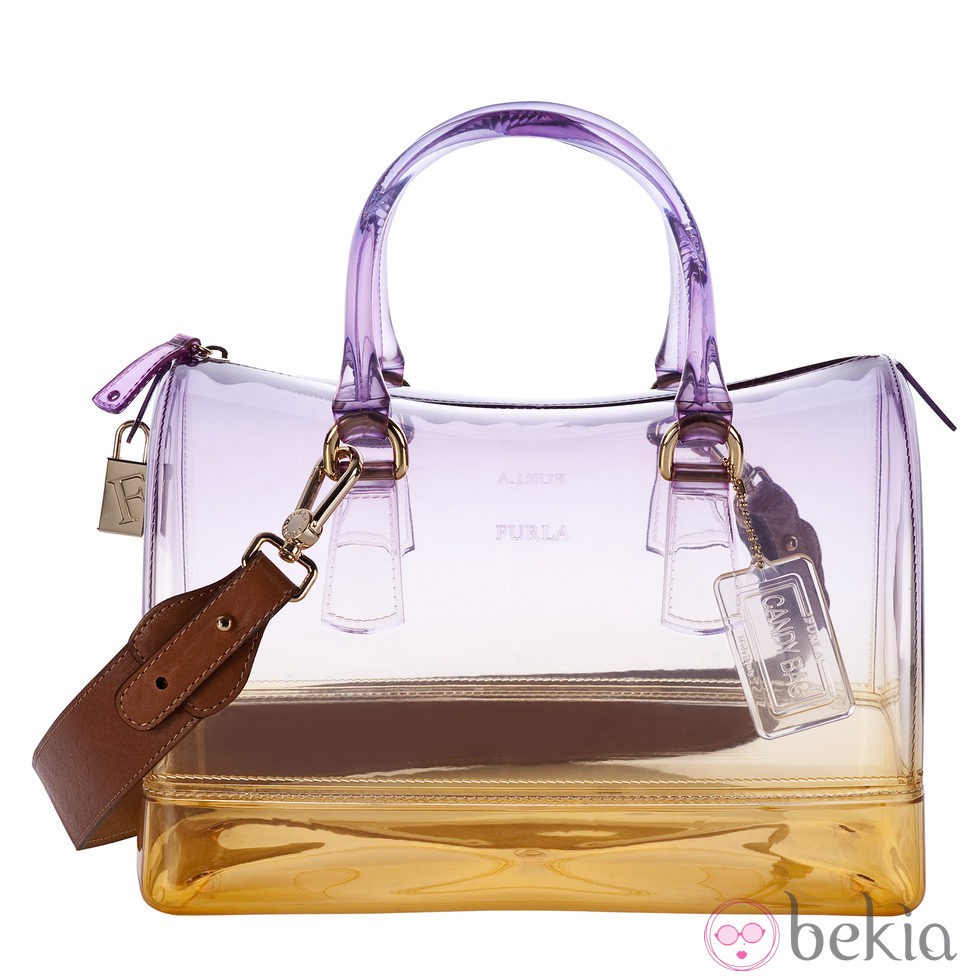 Bolso transparente de la colección primavera/verano 2013 de Furla