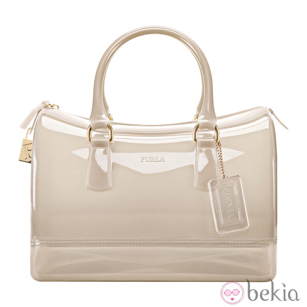 Bolso en color nude de la colección primavera/verano 2013 de Furla