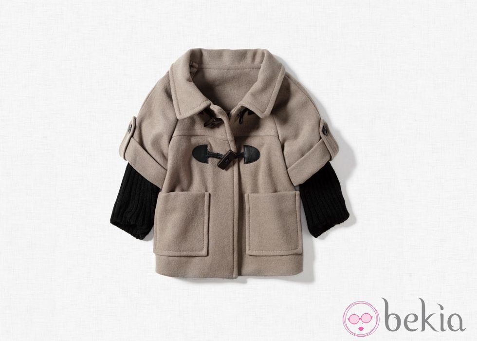 Chaquetón de niña de Zara Kids, otoño/invierno 2011