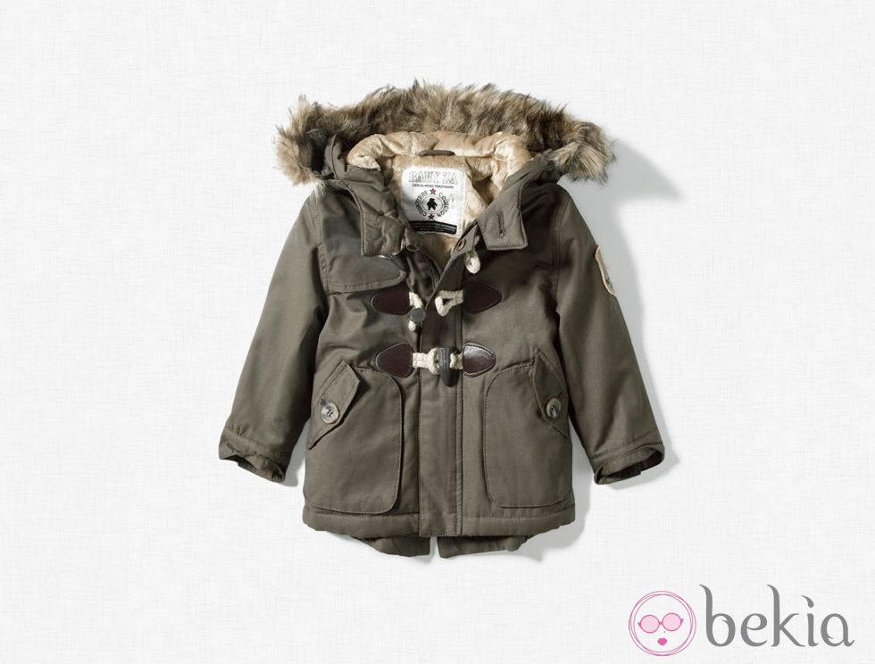 Chaquetón de Zara Kids, otoño/invierno 2011