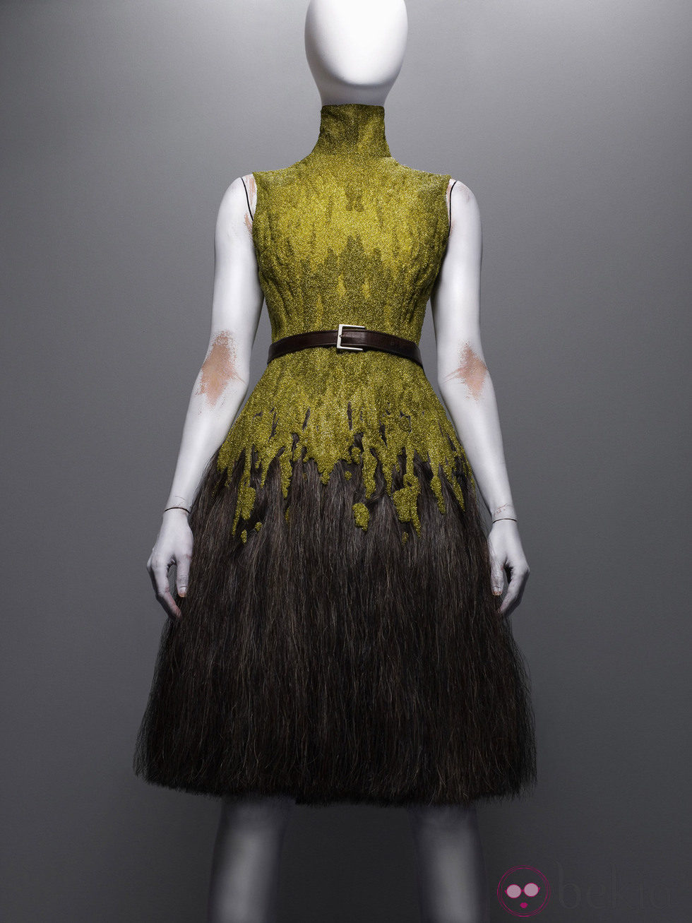 Vestido de la colección Eshu de Alexander McQueen