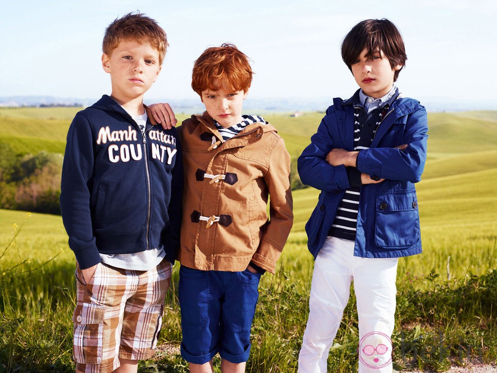 Chaquetas, sudaderas y pantalones para niño de la colección primavera/verano 2013 de Benetton