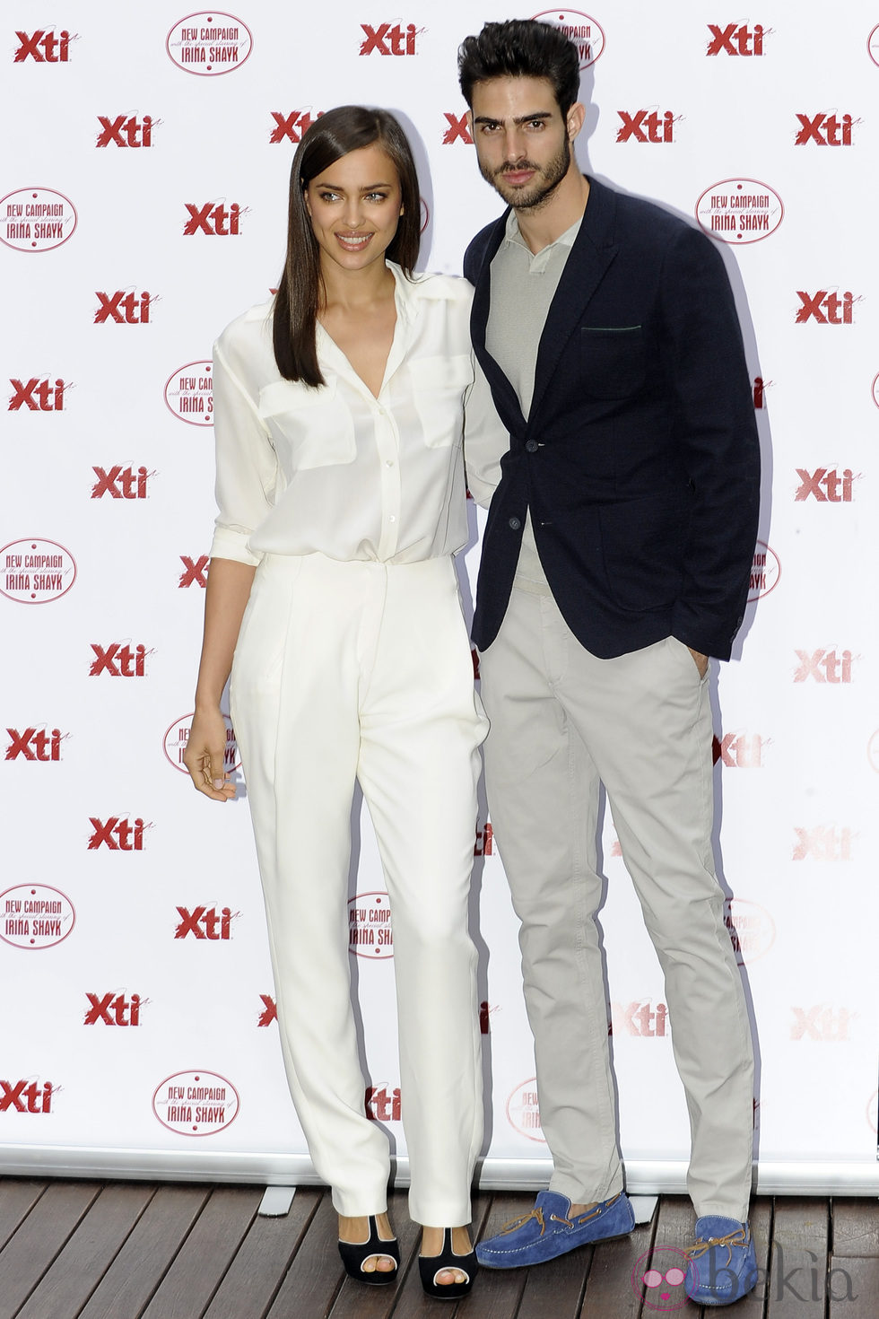 Irina Shayk y Juan Betancourt presentan la colección primavera/verano 2013 de Xti