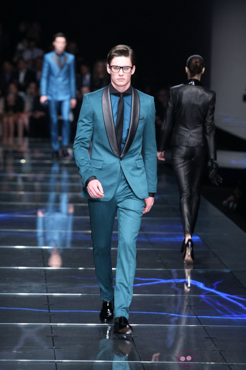 Traje azul de la colección otoño/invierno 2013/2014 de Hugo Boss