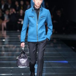 Chaqueta azul de la colección otoño/invierno 2013/2014 de Hugo Boss