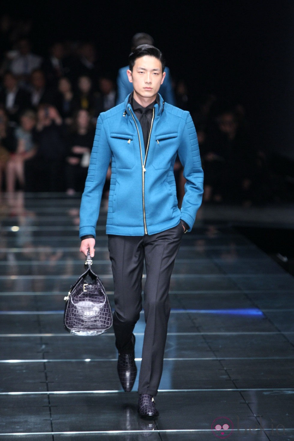 Chaqueta azul de la colección otoño/invierno 2013/2014 de Hugo Boss