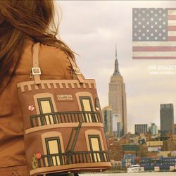 Bolso inspirado en Nueva York de la nueva colección de Corttijos Housebags