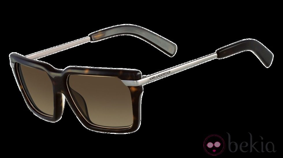 Gafas bicolor masculinas de Karl Lagerfeld Eyewear