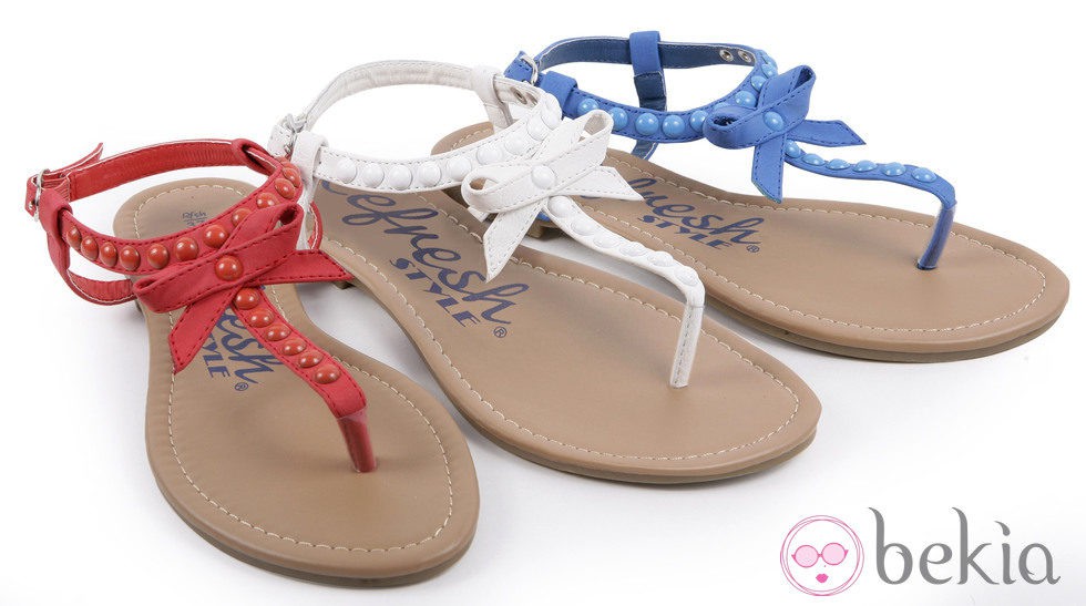 Sandalias con lazo de la colección primavera/verano 2013 de Refresh