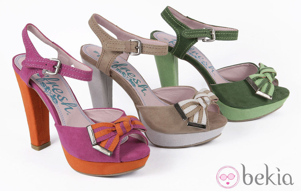 Sandalias de tacón de la colección primavera/verano 2013 de Refresh