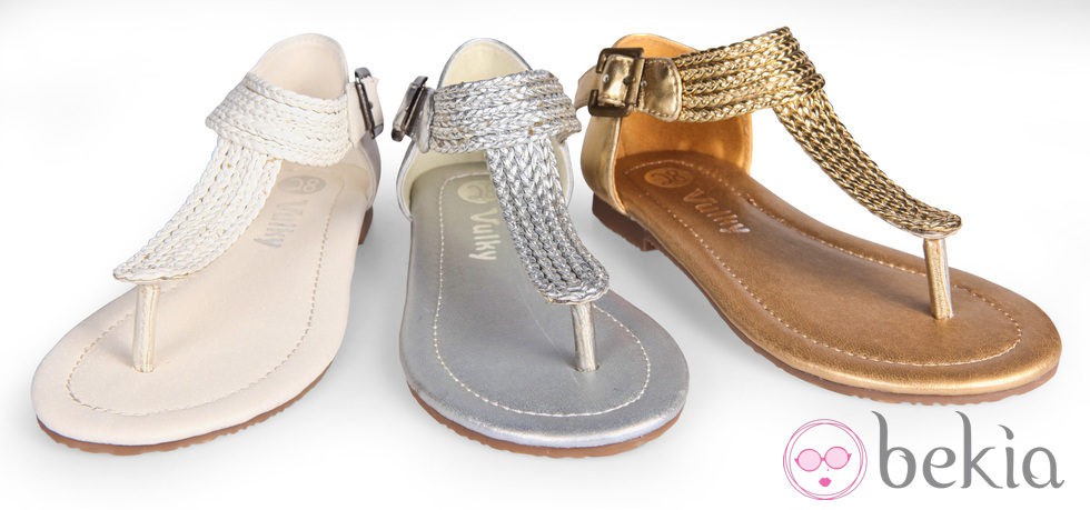 Sandalias de diseño trenzado de la colección primavera/verano 2013 de Vulky