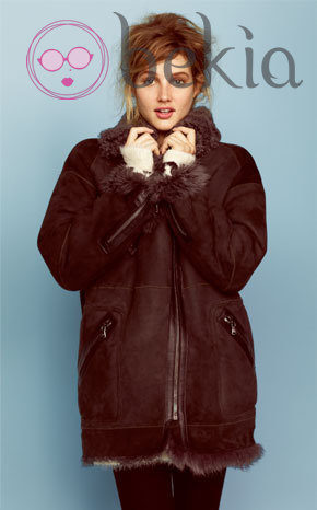 Abrigo de piel de la colección otoño/invierno 2013 de Asos