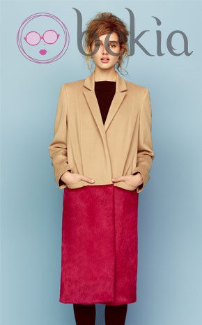 Abrigo bicolor de la colección otoño/invierno 2013 de Asos