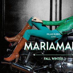 Pilar Rubio, embajadora de la colección otoño/invierno 2013/2014 de Maria Mare