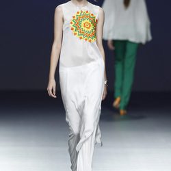 Mono de vestir de la colección primavera/verano 2014 de Diego Estrada en el EGO Madrid Fashion Week