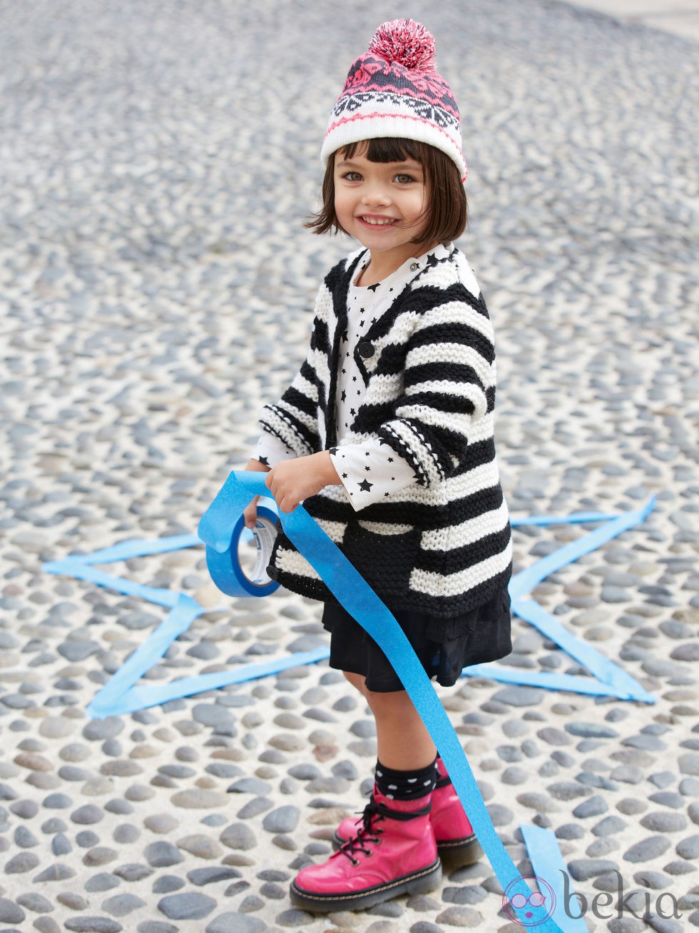 Chaqueta de lana de la colección otoño/invierno 2013 de Benetton Kids