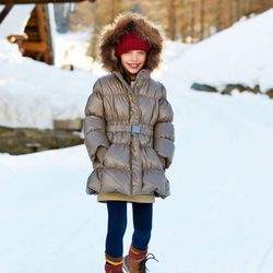 Abrigo de plumas de la colección otoño/invierno 2013 de Benetton Kids