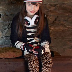 Leggins de leopardo de la colección otoño/invierno 2013 de Benetton Kids