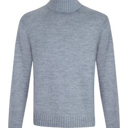 Jersey gris de cuello alto de la colección otoño/invierno 2013/2014 de Emidio Tucci