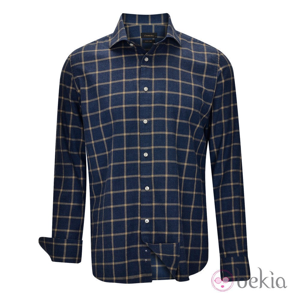 Camisa de cuadros de la colección otoño/invierno 2013/2014 de Emidio Tucci