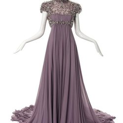 Vestido inspirado en Rapunzel de la película Enredados de Jenny Packham