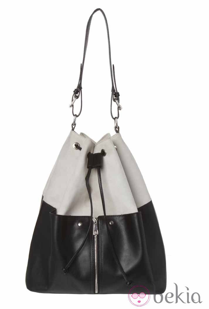 Bolso blanco y negro de la colección otoño/invierno 2013/2014 de Asos