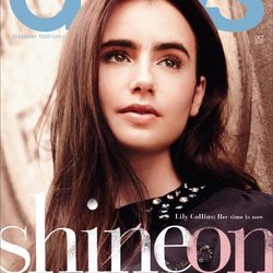 Lily Collins, portada de ASOS en octubre de 2011