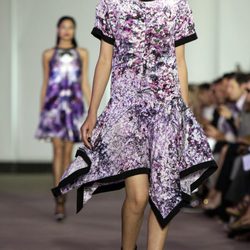 Vestido estampado de Prabal Gurung, colección primavera 2012