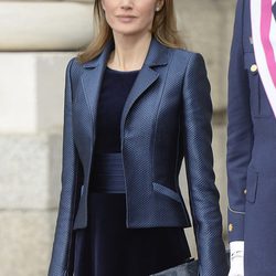 La Princesa Letizia, de Felipe Varela en la Pascua Militar 2014