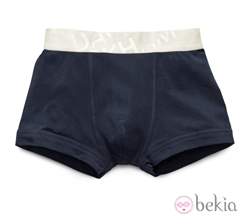 Boxers azules de la colección infantil de David Beckham para H&M