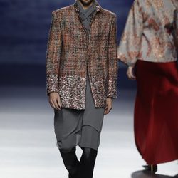 Traje masculino de la colección otoño/invierno 2014/2015 de Francis Montesinos en Madrid Fashion Week