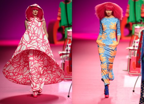 Look de la colección otoño/invierno 2014/2015 de Agatha Ruiz de la Prada en Madrid Fashion Week