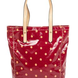 Bolso rojo con lunares de la colección primavera/verano 2014 de Indi&Cold