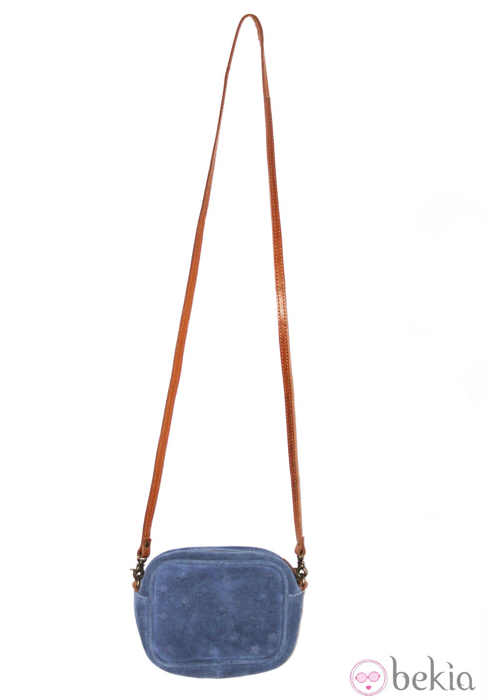 Bolso bandolera azul marino de la colección 'Two Sisters' de eseOese primavera/verano 2014