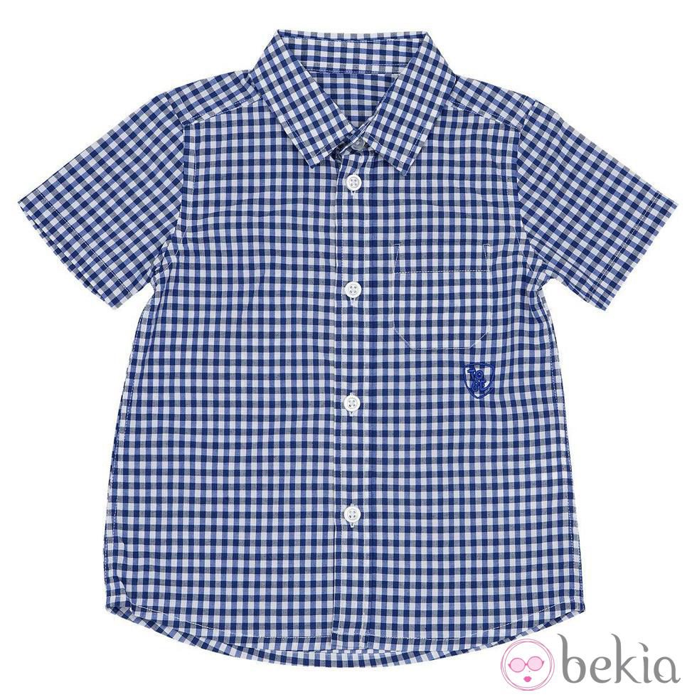 Camisa de cuadros vichy de la colección primavera/verano 2014 de Chicco