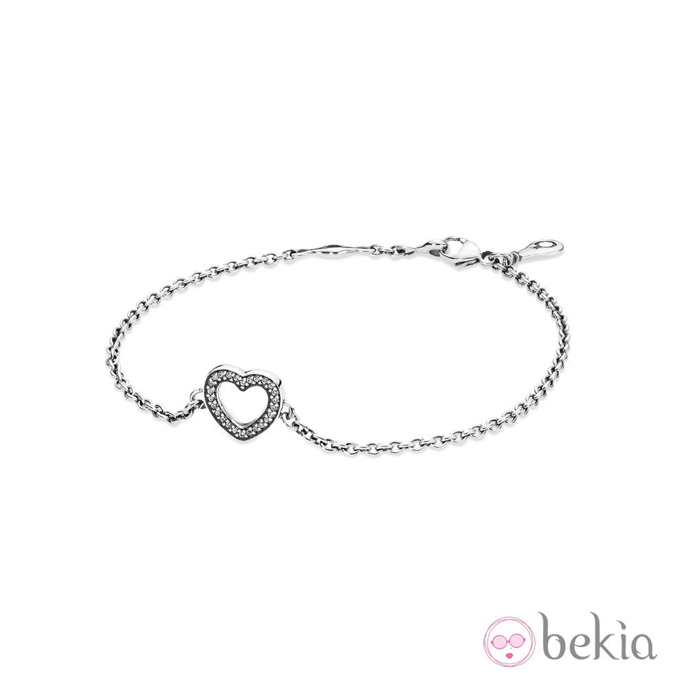 Brazalete con el símbolo del corazón de la colección para otoño 2014 de Pandora