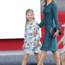 Look de la Reina Letizia en el Día de la Hispanidad 2014