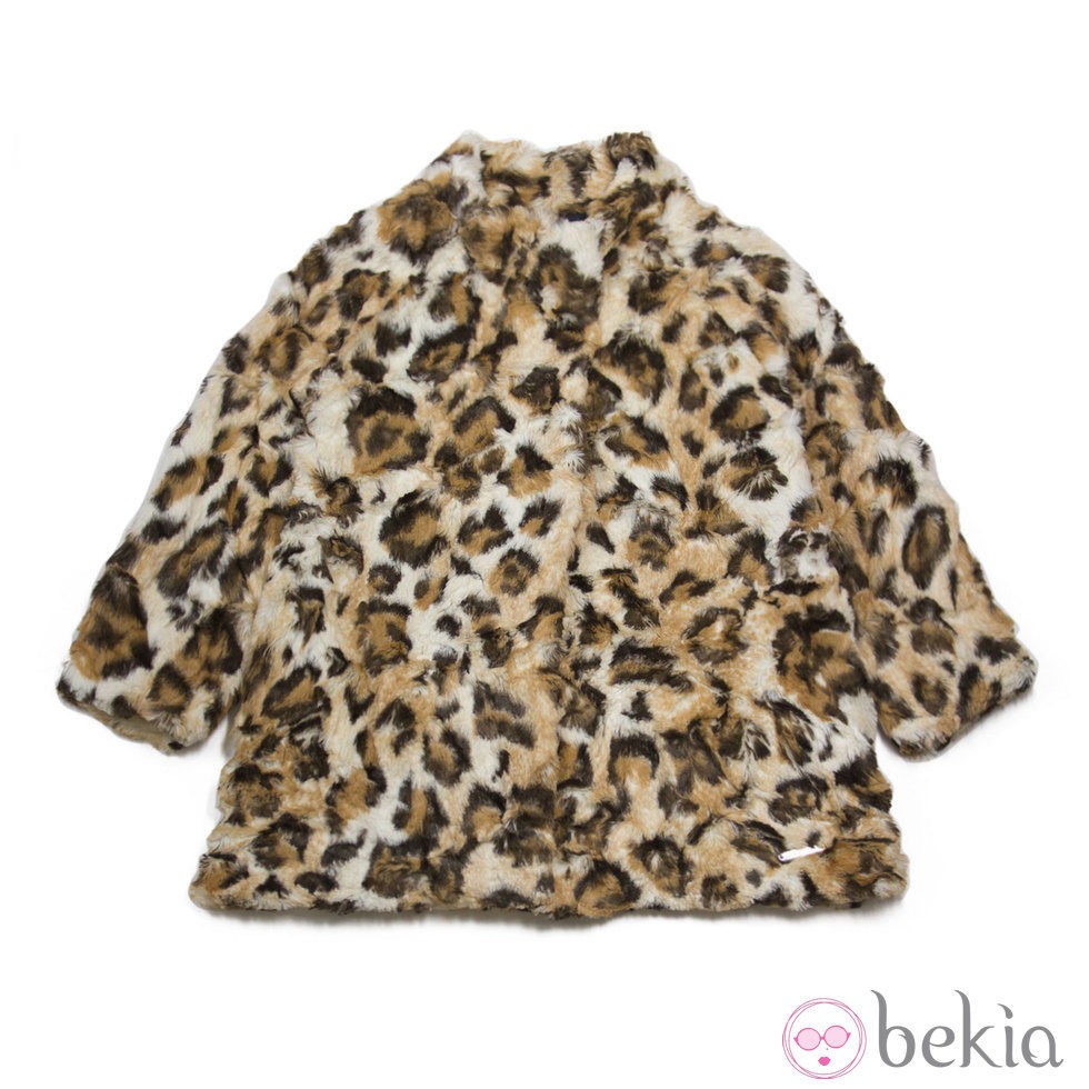 Abrigo con estampado de leopardo de la colección otoño/invierno 2014/2015 de Conguitos