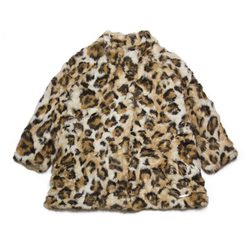 Abrigo con estampado de leopardo de la colección otoño/invierno 2014/2015 de Conguitos