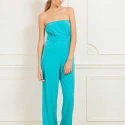 Jumpsuit color azul tiffany de la colección primavera/verano 2015 de Poète